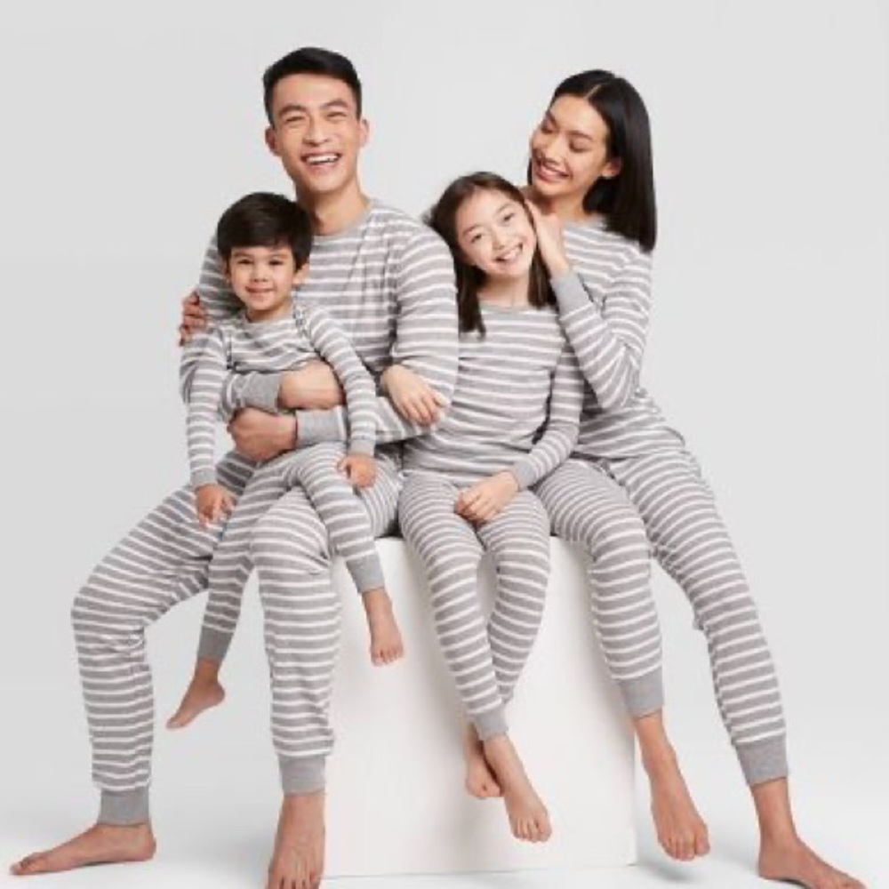 NWT Stripped Youth Pajama Set